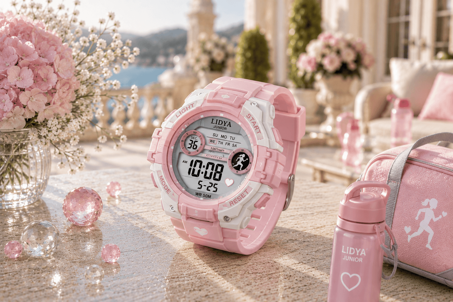 Playful children's timepiece presented by LIDYA