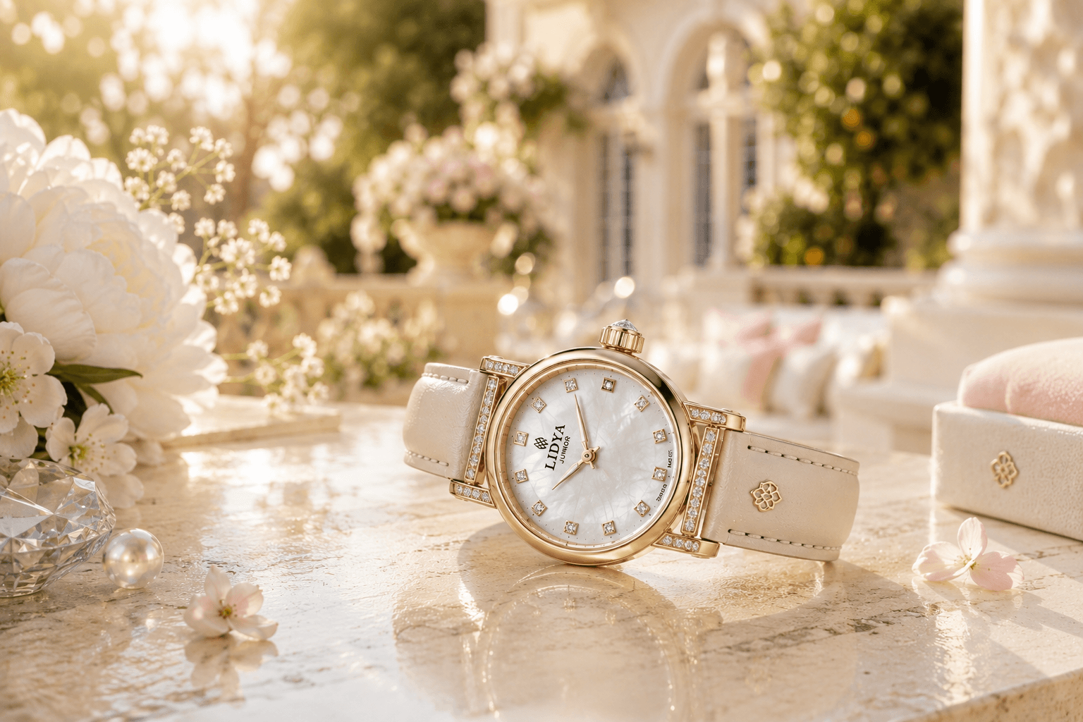 Colourful children's wristwatch