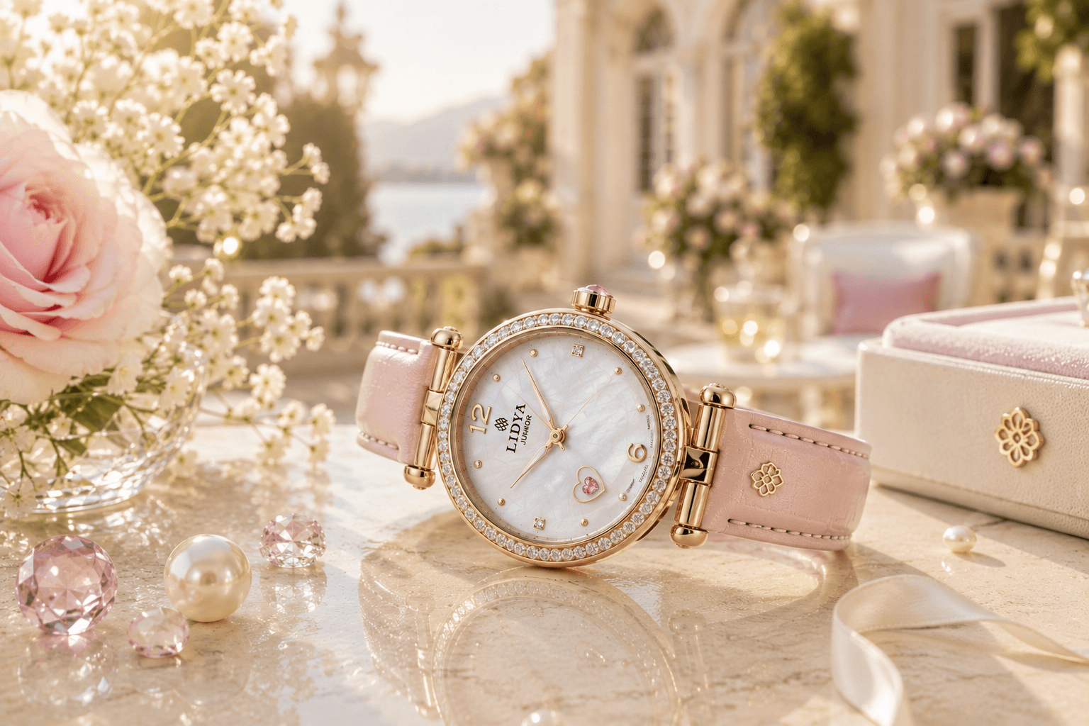 Children's watch with classic details
