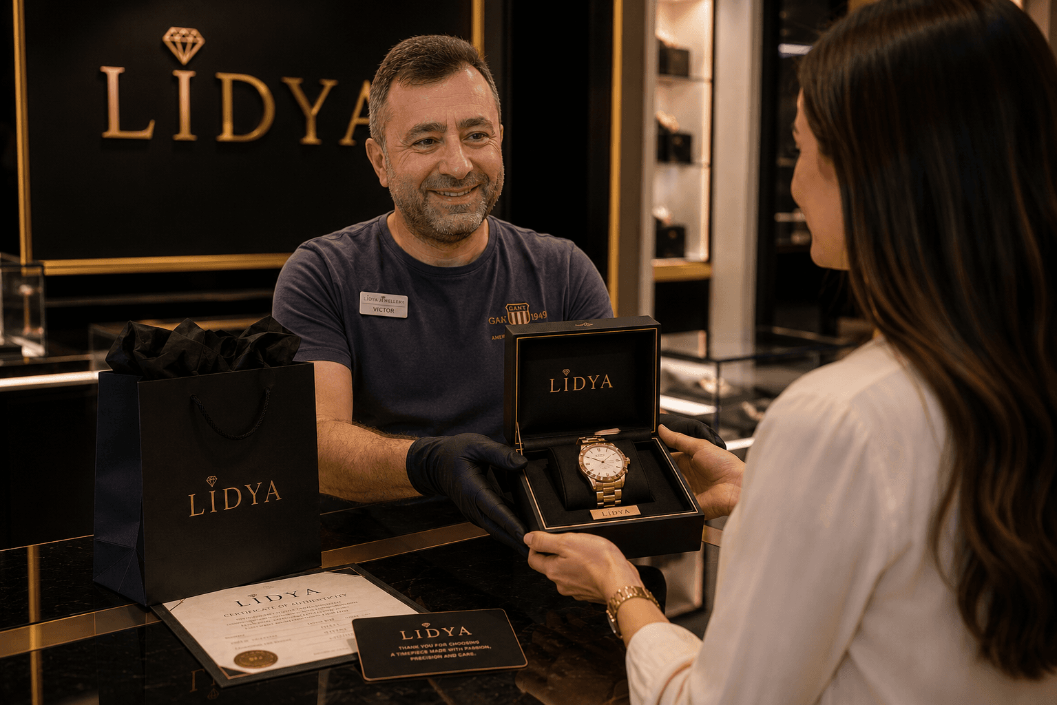 LIDYA Watchmaking Process โ Personal Delivery to the Client