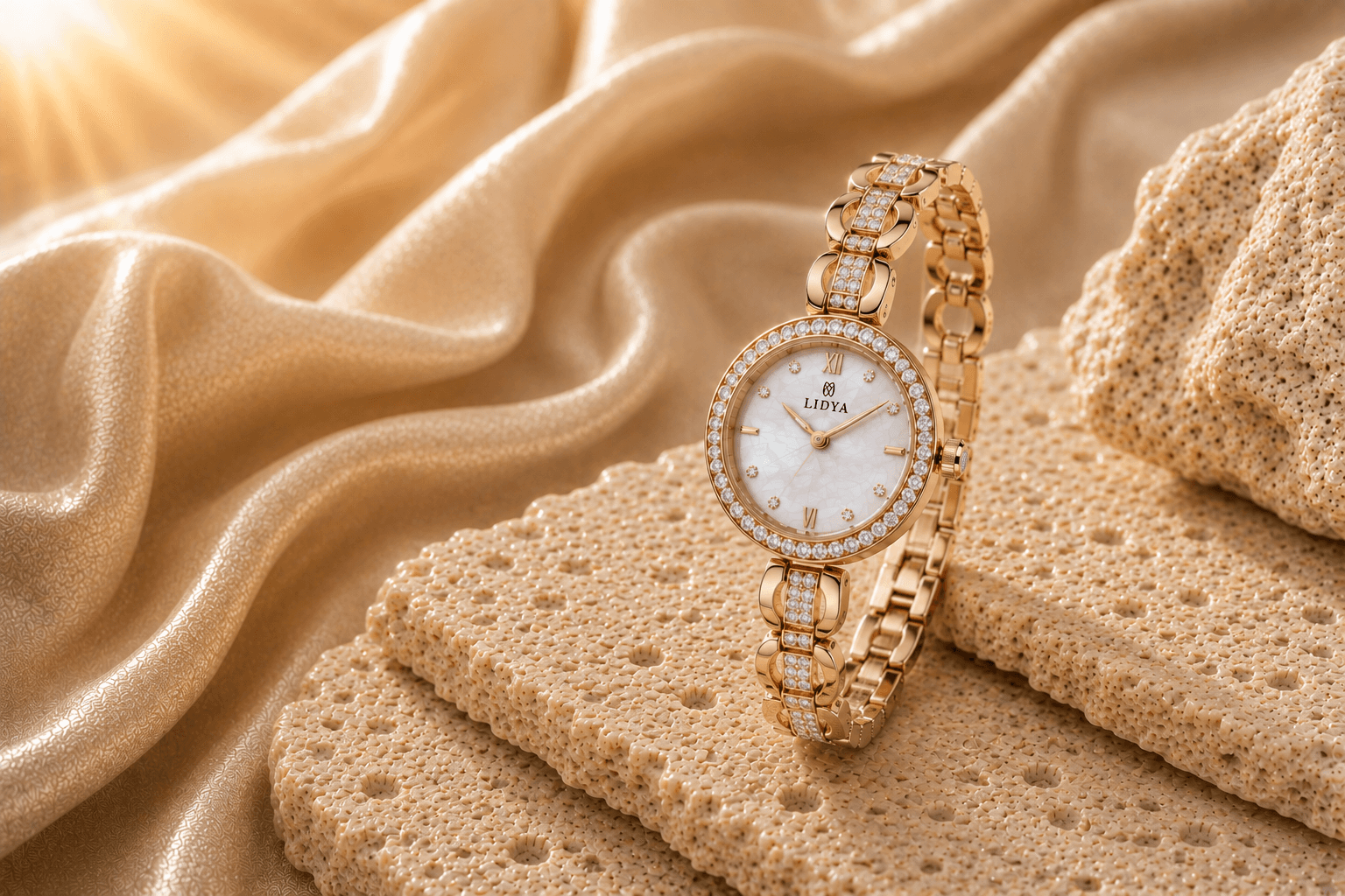 Luxury women's timepiece selected by LIDYA