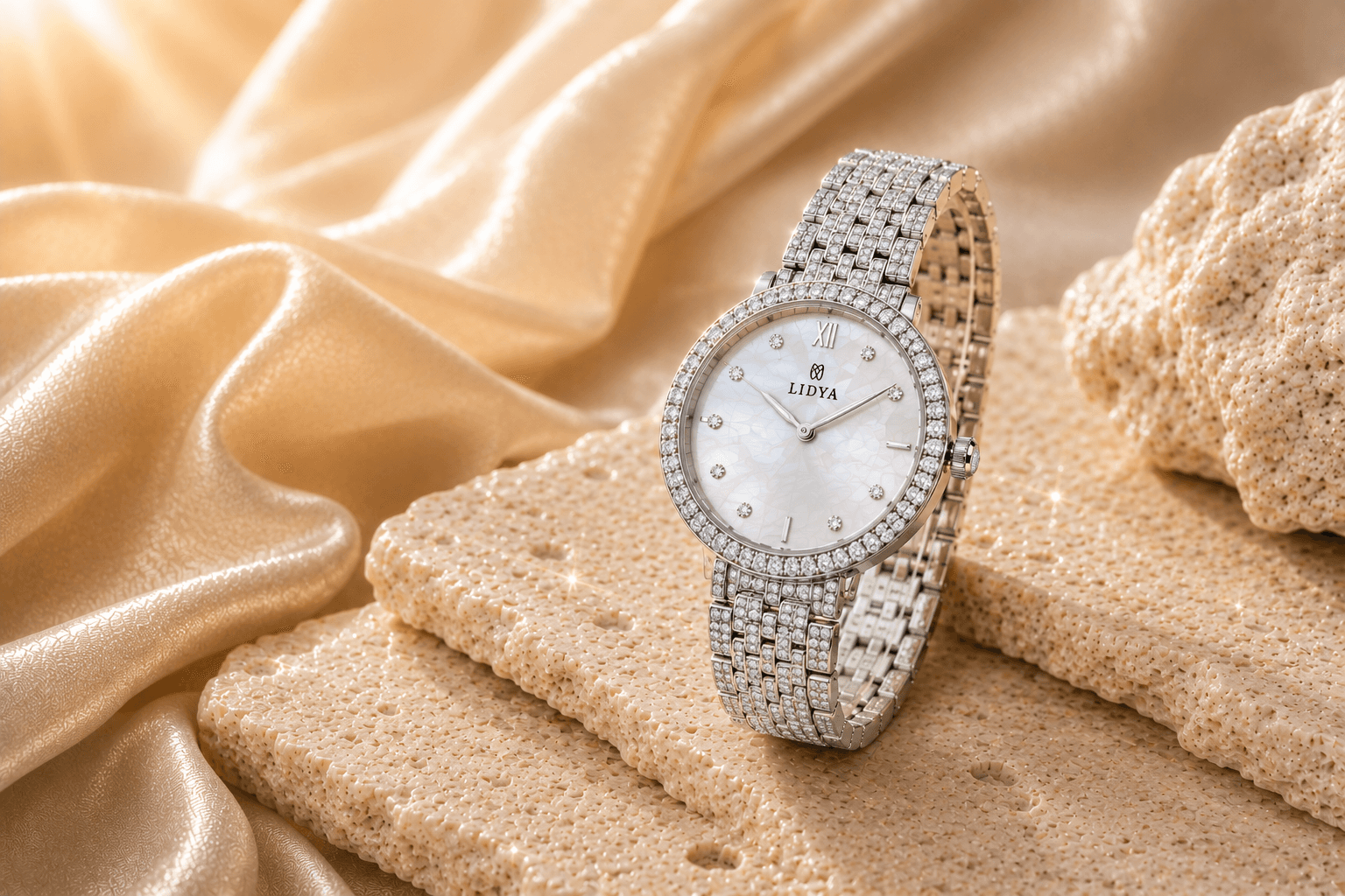 Elegant women's evening watch